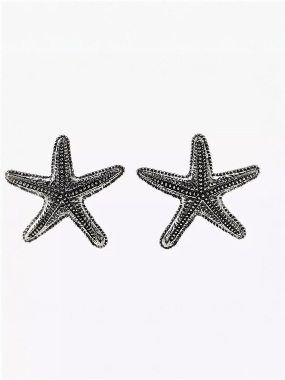Zara Style STARFISH EARRINGS New Season